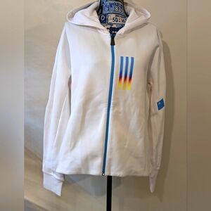 Women's Adidas Mission Victory Hooded Track Jacket NWT